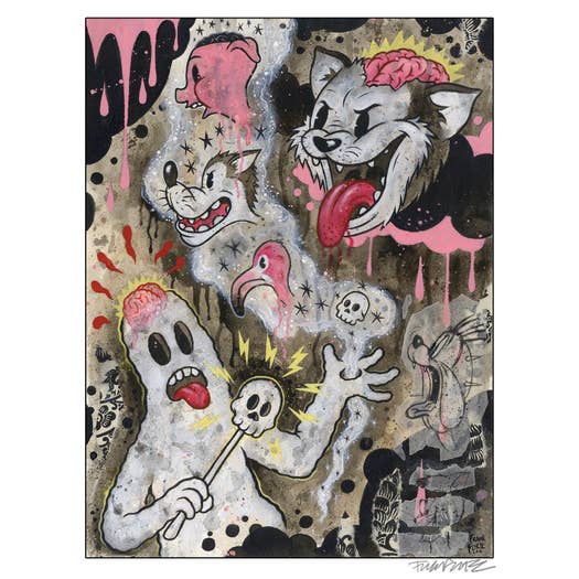"Bizarre Follies" 8.5x11 Print