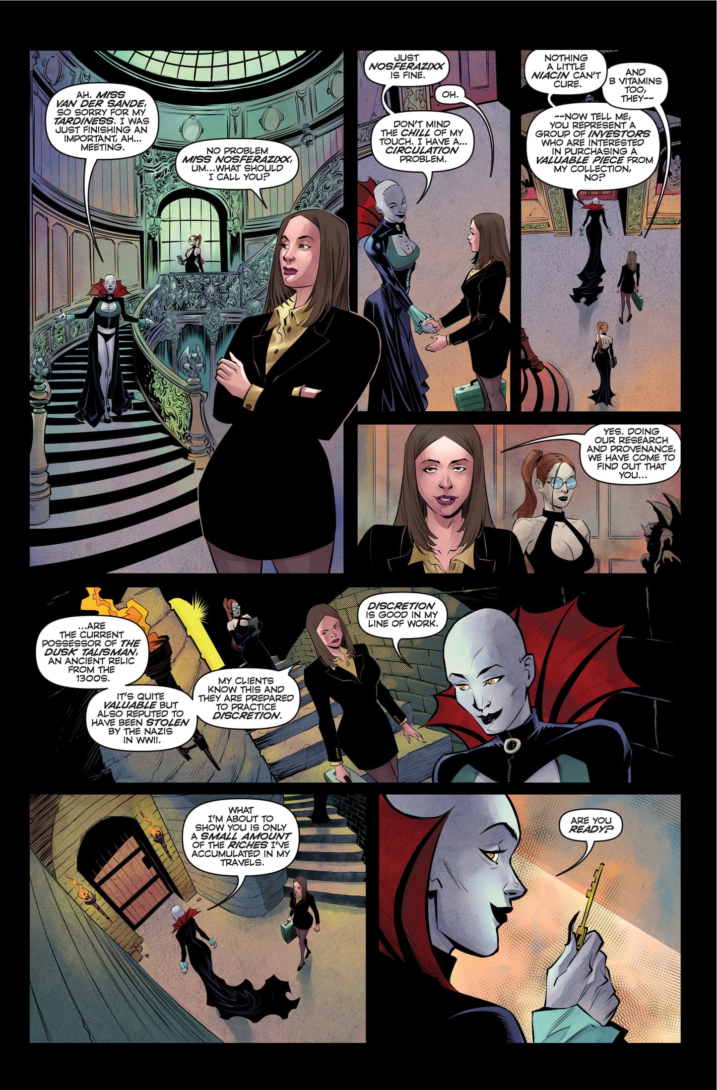 Vampire Macabre:Halloween Special #1B SIGNED