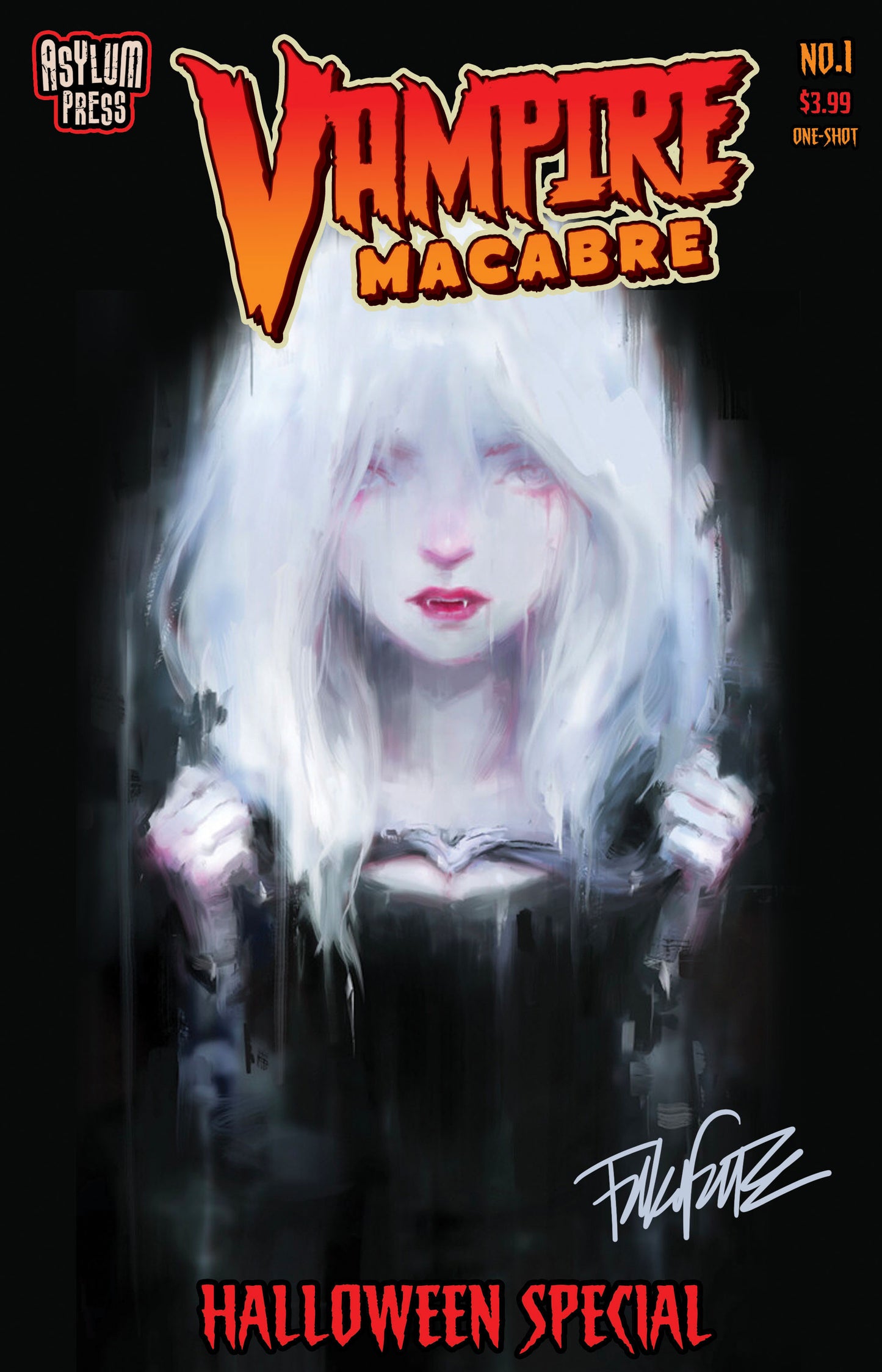 Vampire Macabre:Halloween Special #1B SIGNED