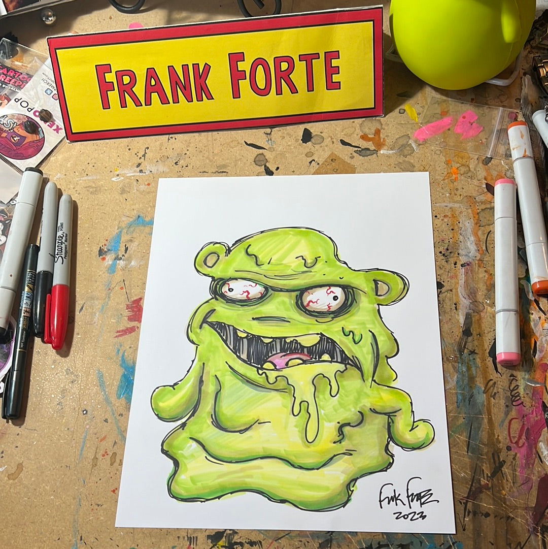 Original Kuchi Kopi Melted #1 louise Belcher mash up drawing