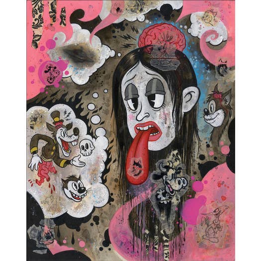 "Sapphira’s Tragic Visions of the End Times" 8.5x11 Print
