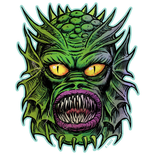 Frankenhorrors Swamp Beast 5" Die Cut Vinyl Sticker