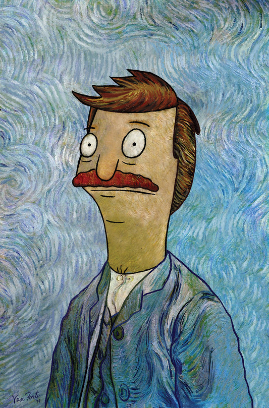 Bob's Burgers "Van Gogh" by Frank Forte 13x19 signed Print