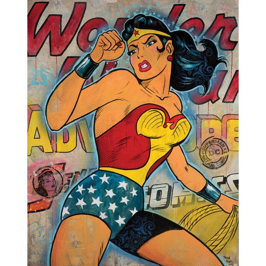 "Wonder Woman" by Frank Forte 13x16 signed Print