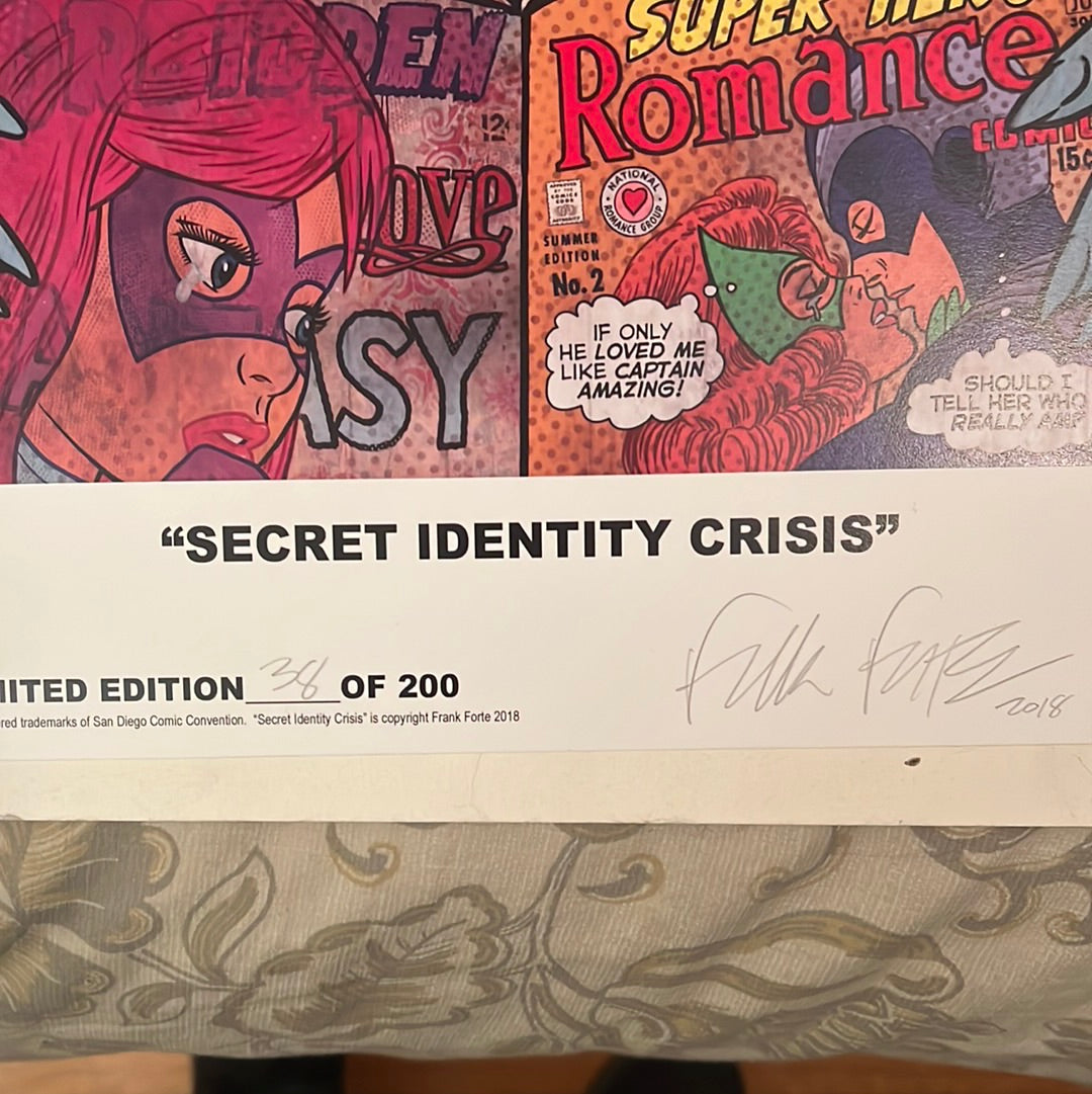 Secret Identity Crisis 13x19 Print