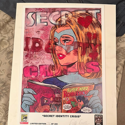 Secret Identity Crisis 13x19 Print