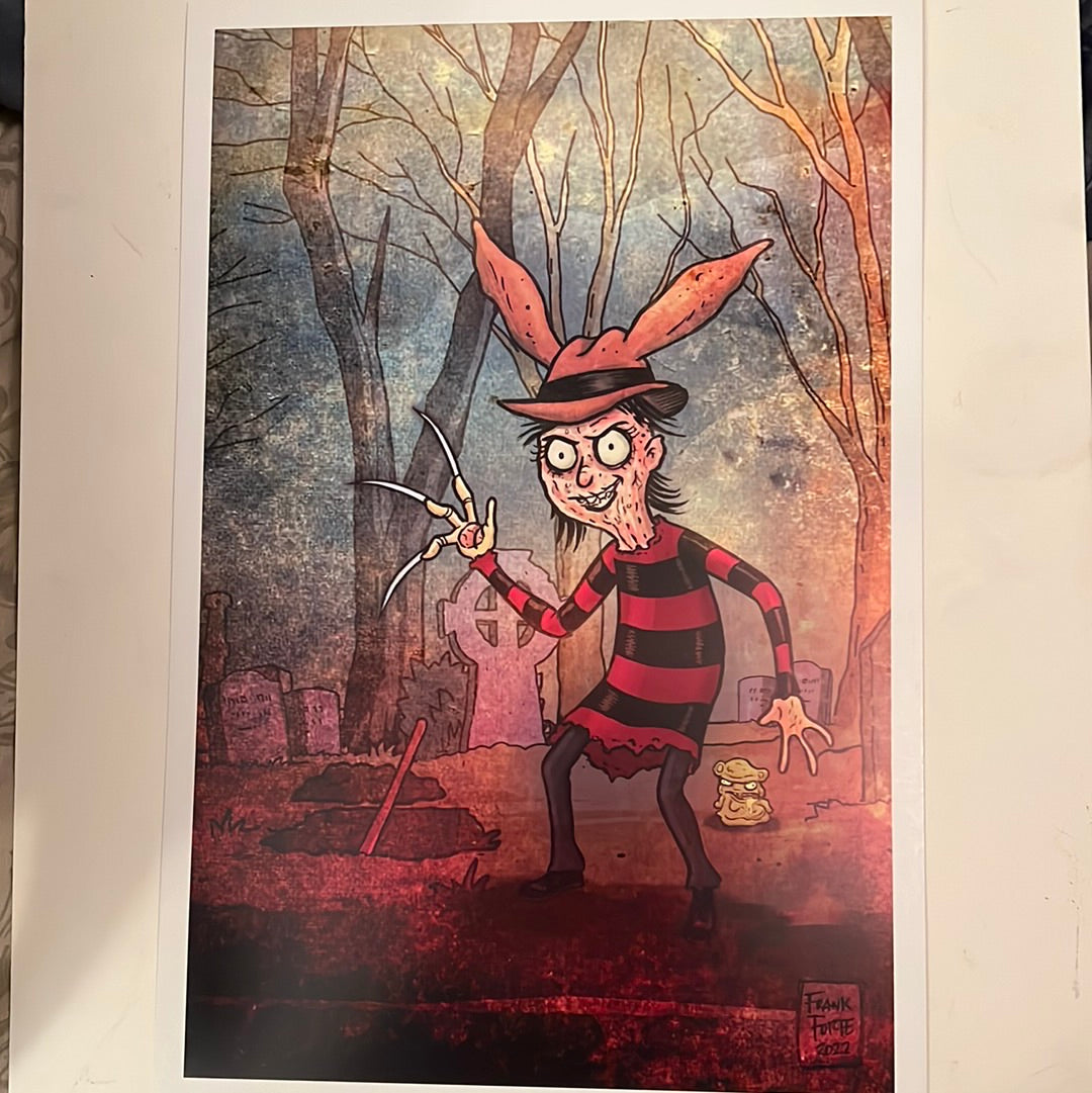 Louise Belcher Freddy Krueger 11x17 Print